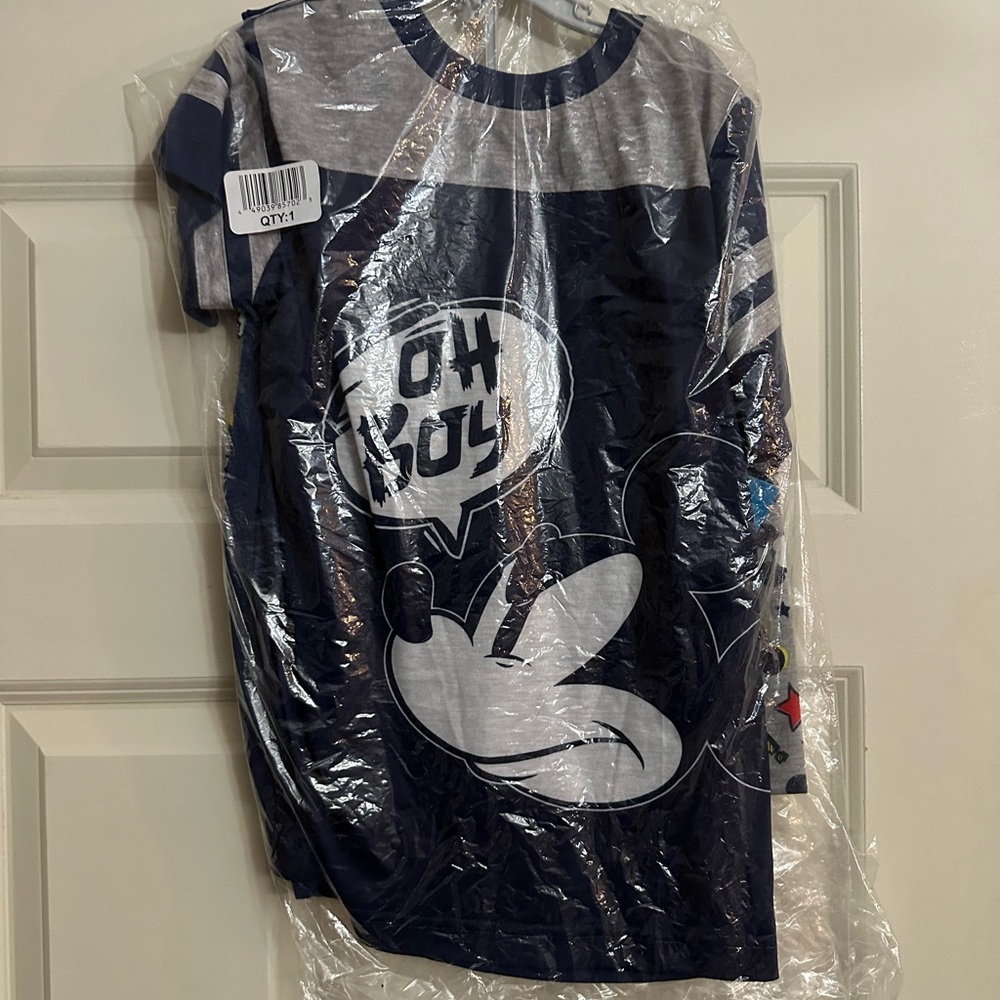 Disney boys size 9/10 short sleeves long pants pajamas. Brand new in package.